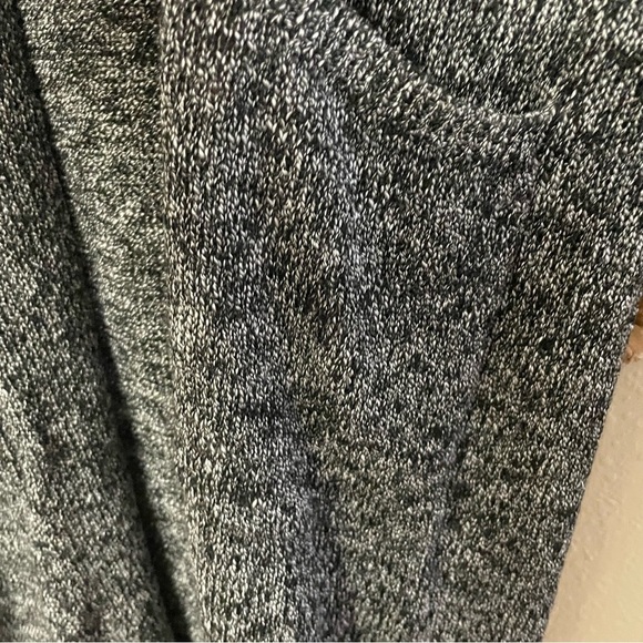 Max Studio Kimono Long Open Cardigan Black Tweed Women's Sz XS NWT B44 - Picture 7 of 7